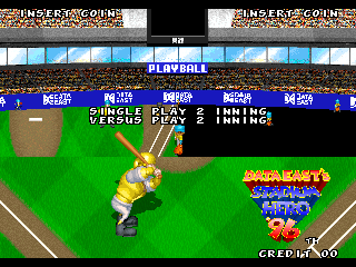 Stadium Hero 96 (World, EAJ) Title Screen